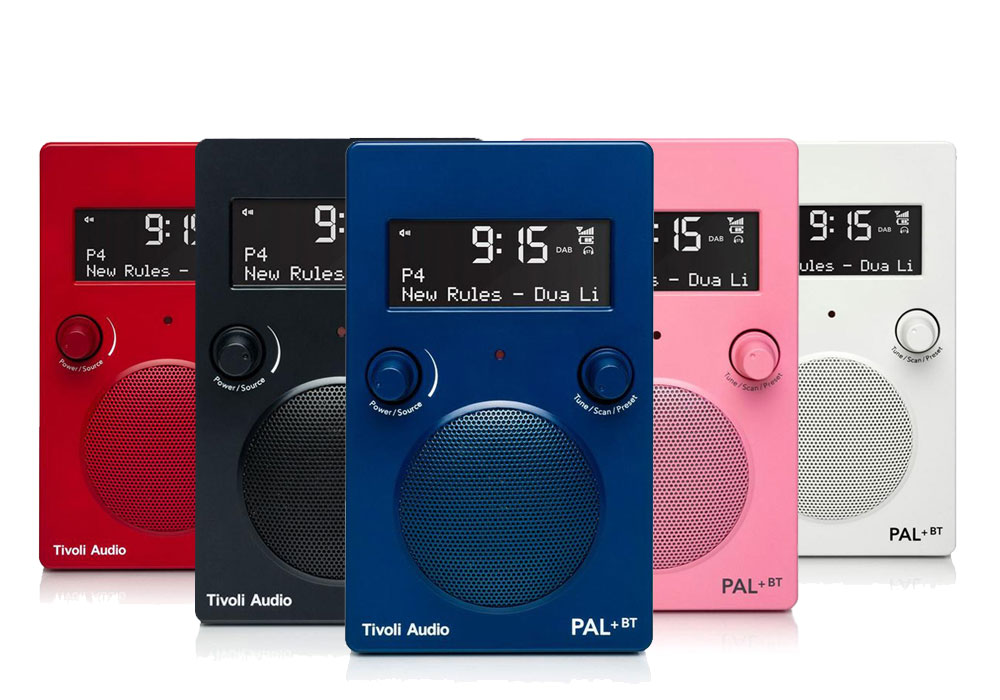 Tivoli PAL BT Radio FM/Bluetooth portatif.