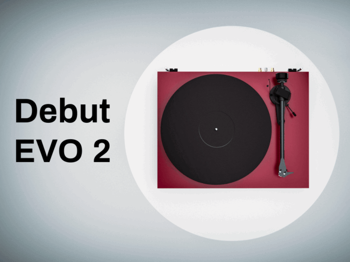 Pro Ject Debut EVO Turntable Main