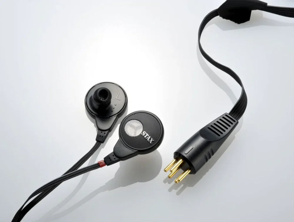 Stax SR-003 MK2 In-Ear Electrostatic Earspeakers at Len Wallis Audio in Lane Cove