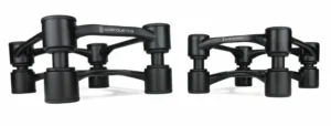 IsoAcoustics Aperta Speaker Isolation Stands at Len Wallis Audio in Lane Cove