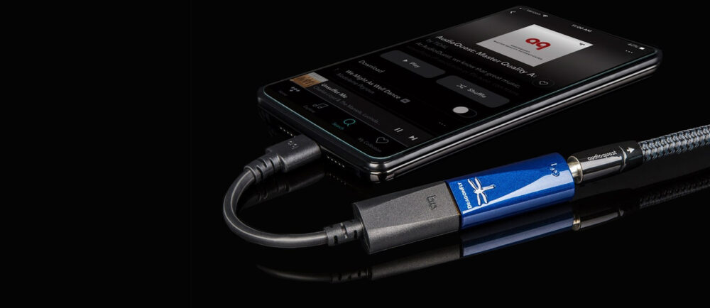 AudioQuest DragonFly Cobalt USB DAC at Len Wallis Audio.