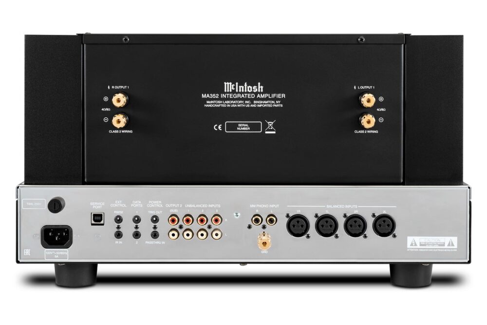 McIntosh MA352 Hybrid Integrated Amplifier at Len Wallis Audio in Lane Cove