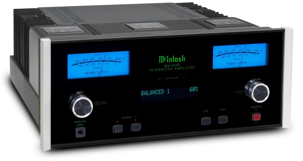 McIntosh MA7200 Integrated Amplifier at Len Wallis Audio in Lane Cove