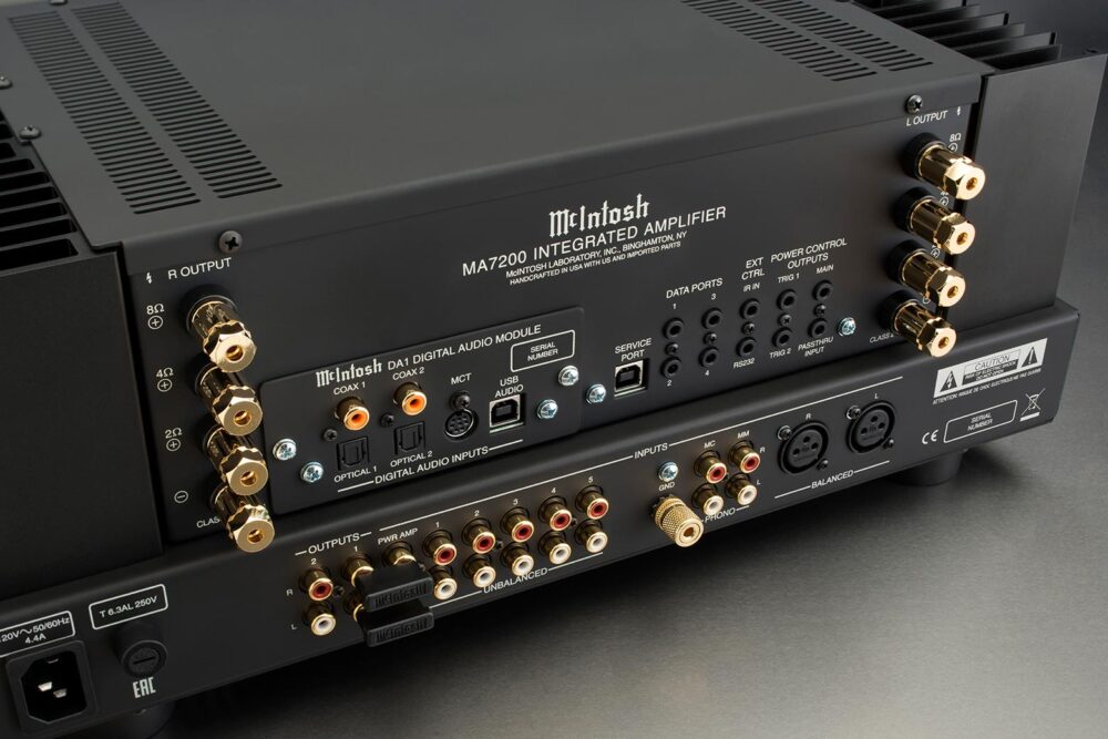 McIntosh MA7200 Integrated Amplifier at Len Wallis Audio in Lane Cove
