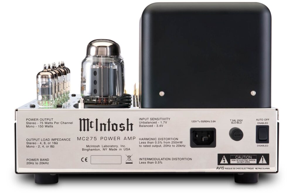 McIntosh MC275 Power Amplifier at Len Wallis Audio in Lane Cove