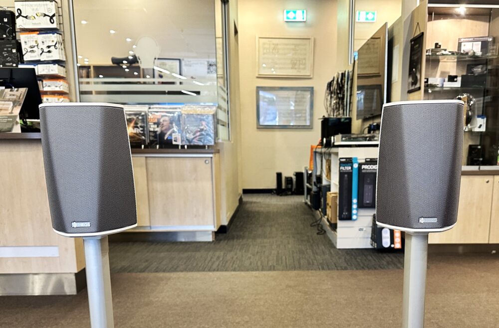 HEOS 1 HS2 WiFi Speaker Pair at Len Wallis Audio.