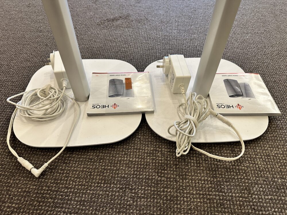 HEOS 1 HS2 WiFi Speaker Pair at Len Wallis Audio.