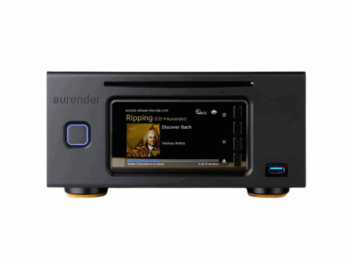 Aurender ACS100 Music Server/Streamer/Ripper at Len Wallis Audio