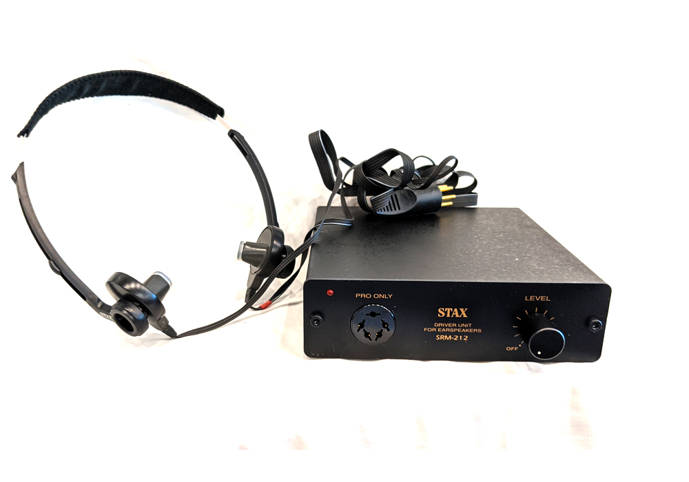 Stax SRS 005 Electrostatic In-Ear Headphones - Len Wallis Audio