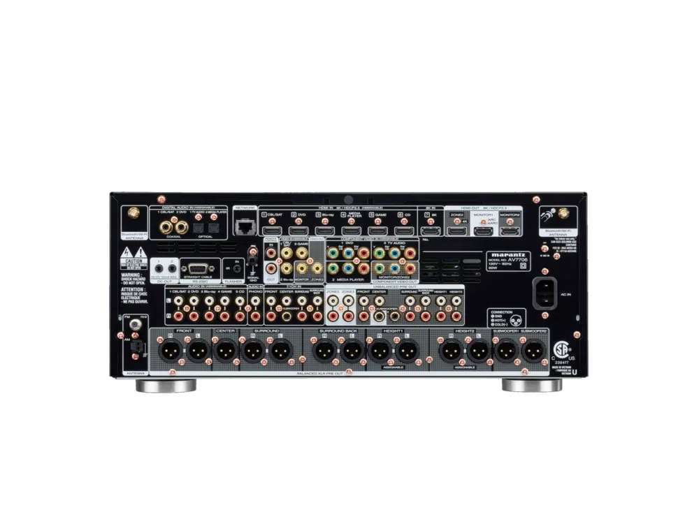 Marantz AV7706 Pre-Amplifier and Processor with HEOS Built-in at Len Wallis Audio in Lane Cove