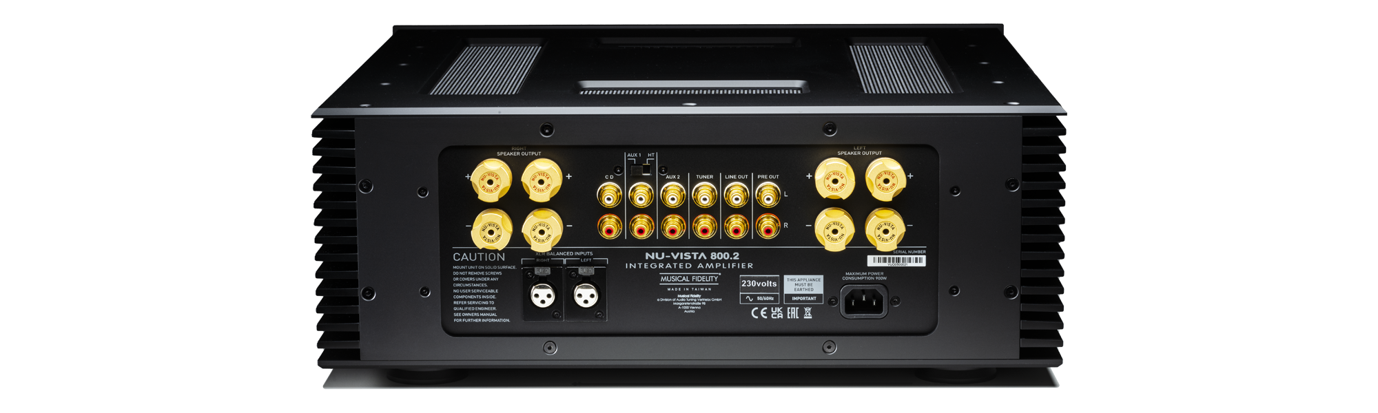The Nu-Vista 800.2 is a power-house of an amplifier with new looks, new display and revised internals.