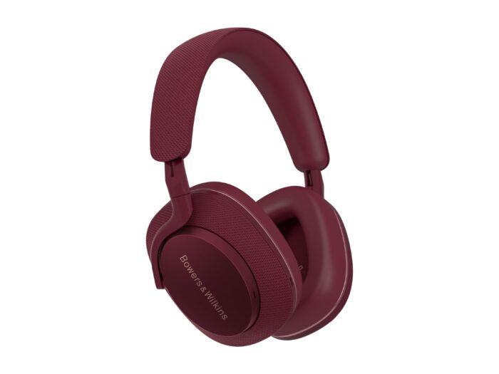 Ruby Red Bowers and Wilkins Px7 S2e Noise-Cancelling Headphones at Len Wallis Audio in Lane Cove