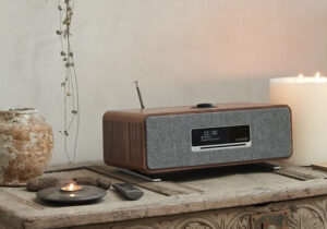 Ruark R3S Compact Music System in walnut finish at Len Wallis Audio in Lane Cove