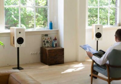 Dutch & Dutch c Full Range Active Monitor Loudspeakers Lifestyle