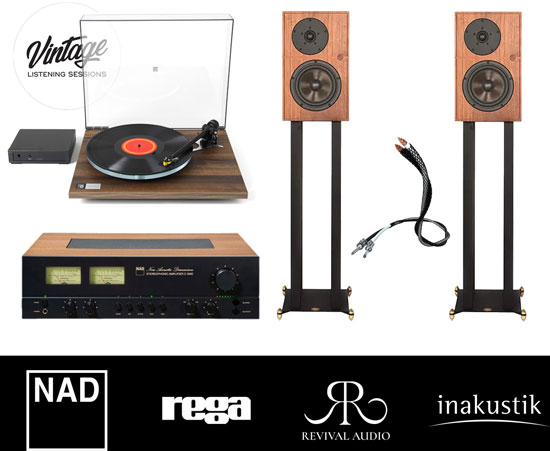 Vintage Listening Sessions HiFi Package