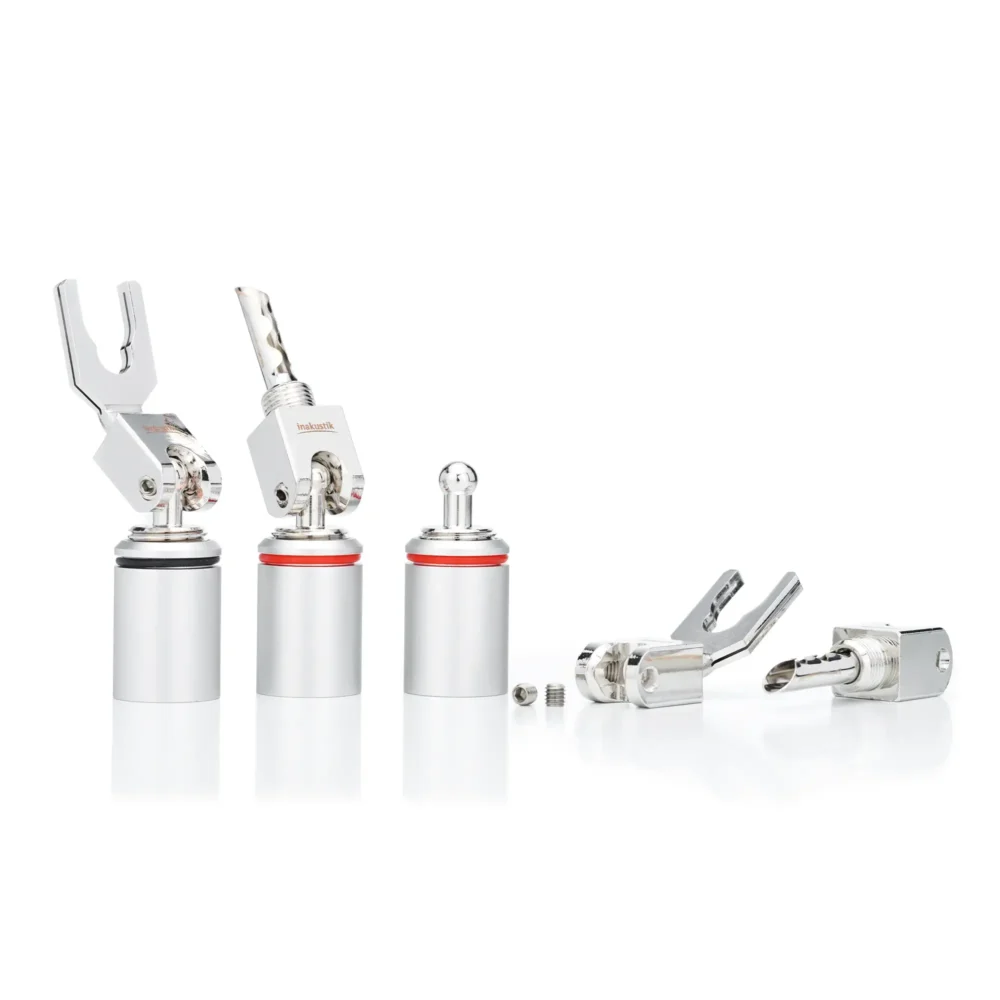 Inakustik Referenz LS-2405 AIR BiWire Jumper at Len Wallis Audio
