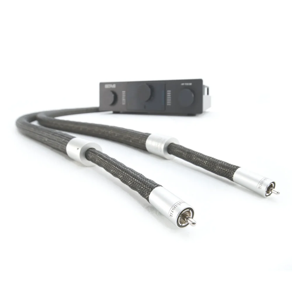 Inakustik Referenz NF-2405 AIR RCA at Len Wallis Audio copper