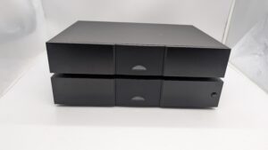 Naim NAP-300 DR Power Amplifier with Power Supply Unit at Len Wallis Audio