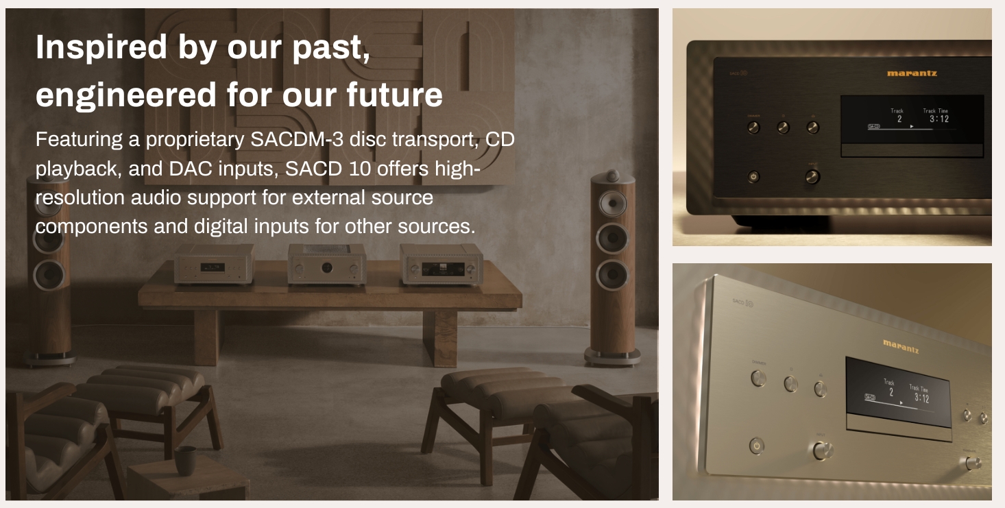 SACD SERIES Header