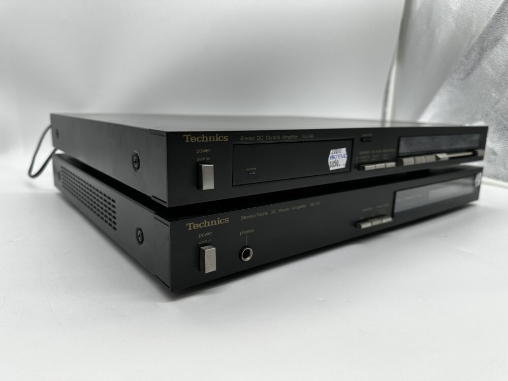 Technics SU A and SE A Stereo Control and Power Amplifier Combo [] $