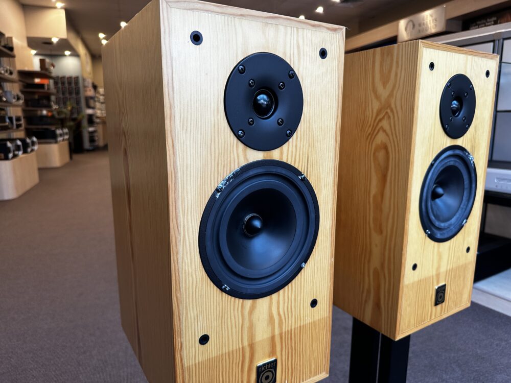 Vintage RICHTER Bookshelf Speakers (Circa s–s) [] $