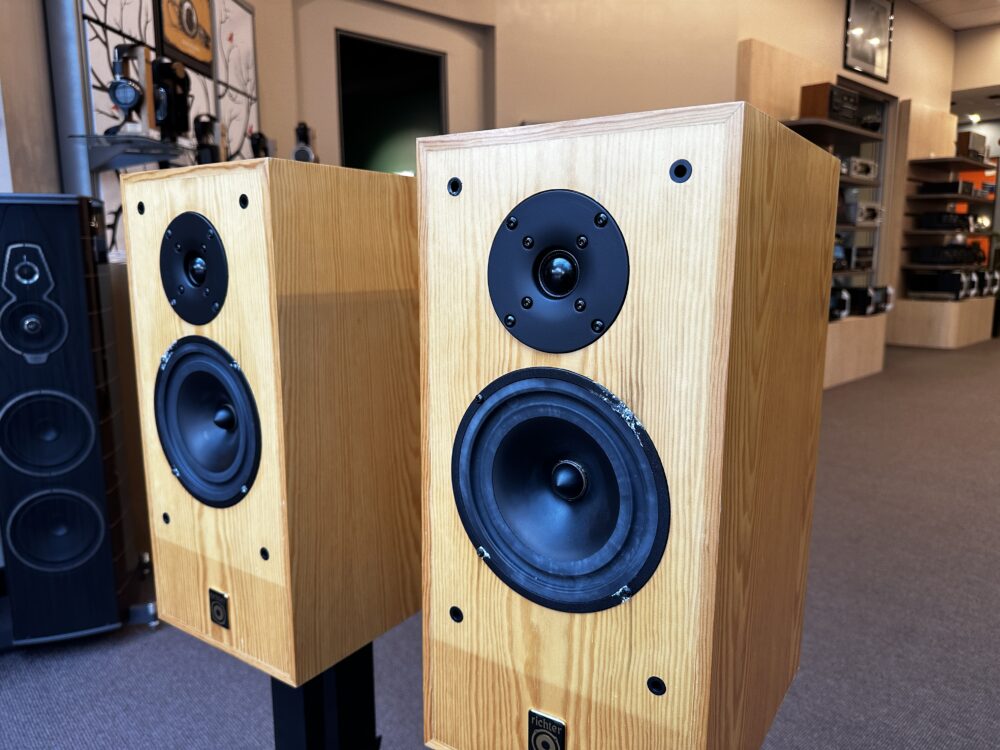 Vintage RICHTER Bookshelf Speakers (Circa s–s) [] $