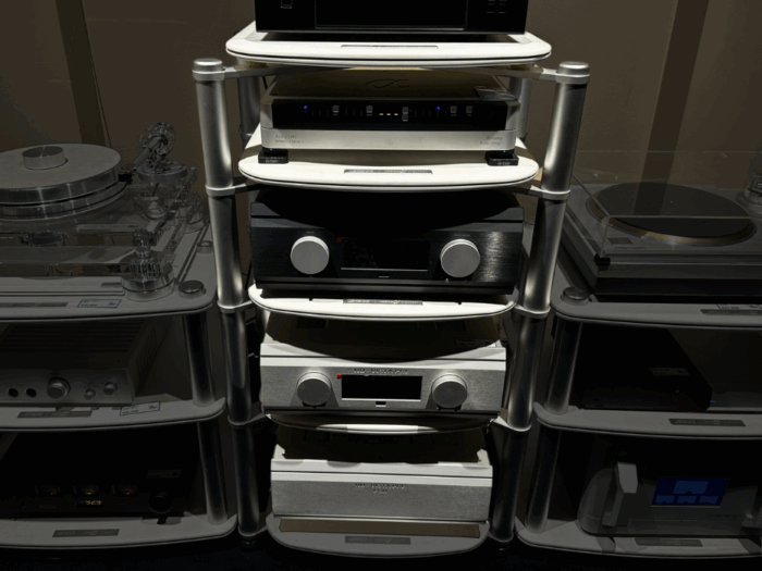 SGR Audio Model V Symphony Audio Rack at Len Wallis Audio in Lane Cove