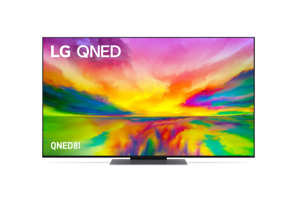 LG QNED TV QNED81 55 Inch 4K Smart TV at Len Wallis Audio in Lane Cove