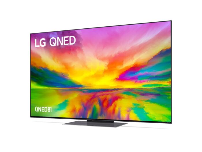 LG QNED TV QNED81 55 Inch 4K Smart TV at Len Wallis Audio in Lane Cove