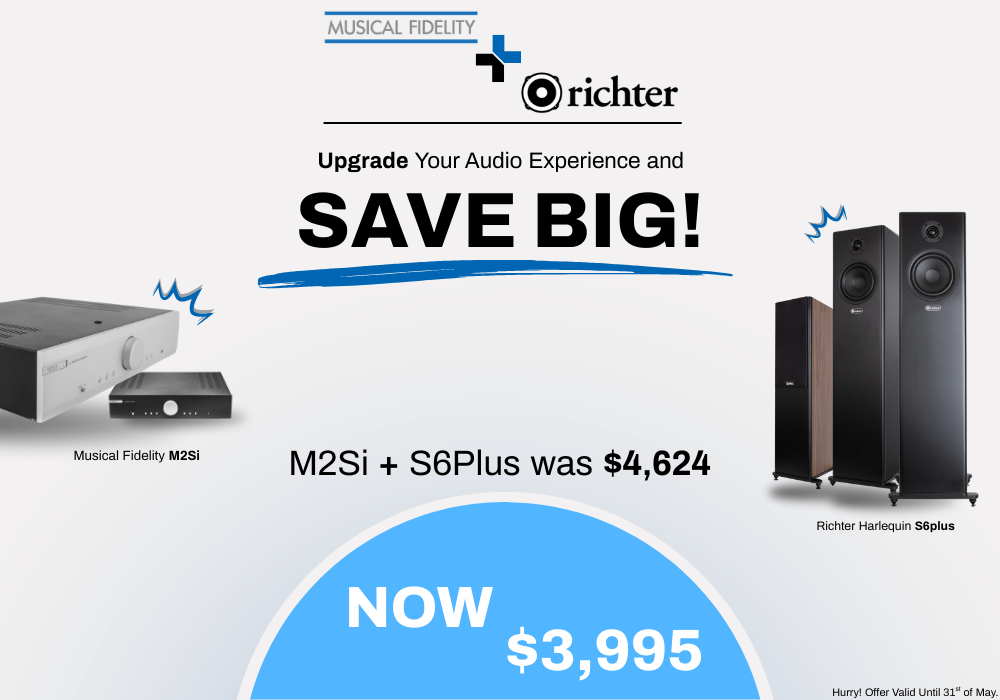 MF & Richter at Len Wallis Audio in Lane Cove