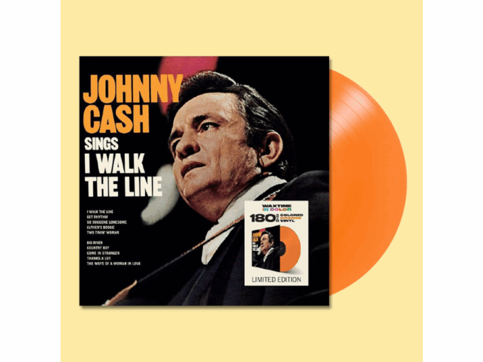 Waxtime in Color Johnny Cash Sings I Walk the Line at Len Wallis Audio in Lane Cove