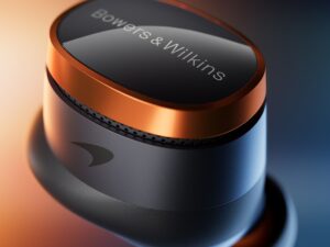 Bowers and Wilkins McLaren Edition Pi8 True Wireless Earbuds at Len Wallis Audio