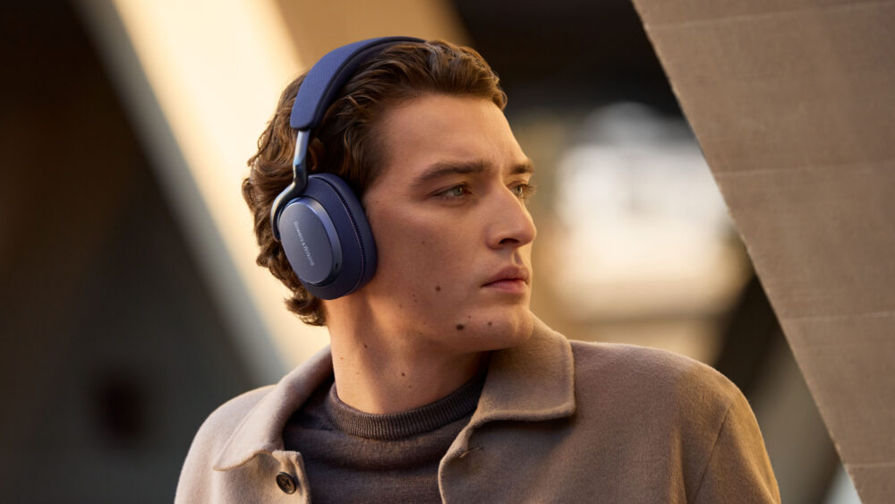Indigo Blue Bowers and Wilkins Px7 S3 Noise-Cancelling Headphones