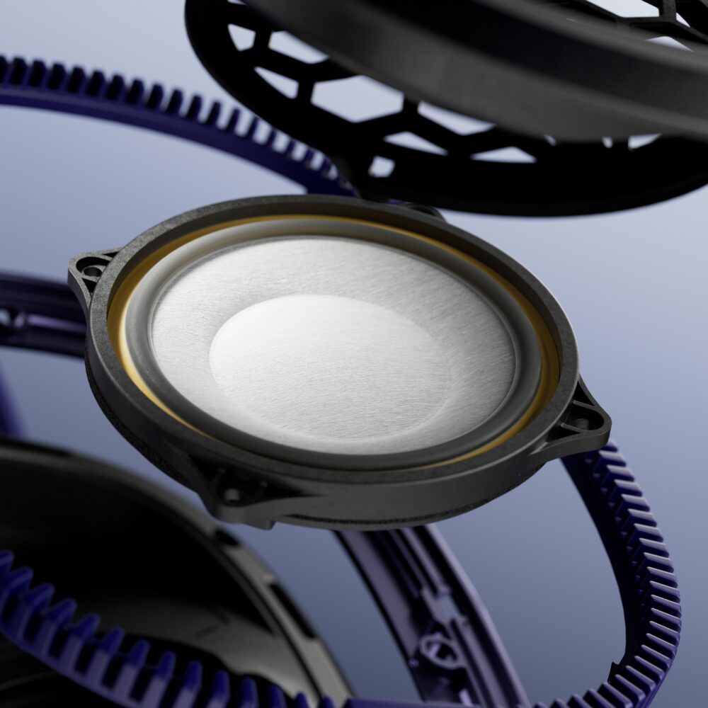 Indigo Blue Bowers and Wilkins Px7 S3 Noise-Cancelling Headphones