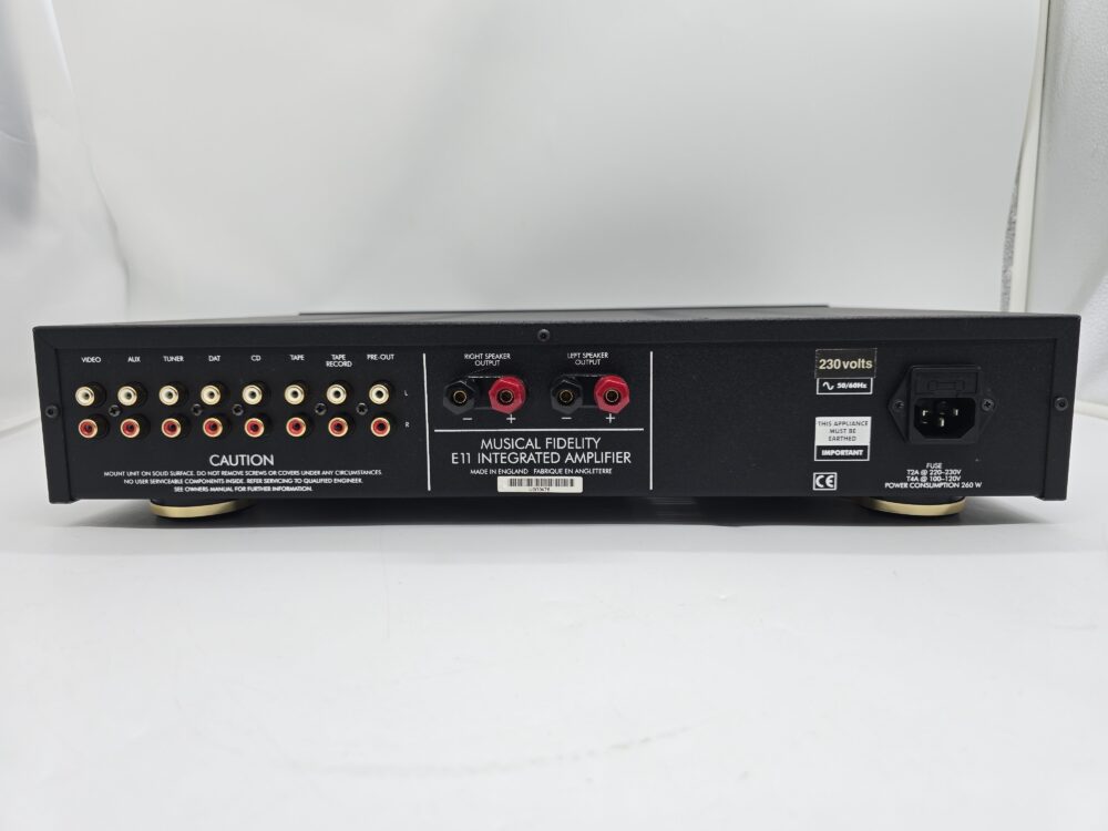 Musical Fidelity Elektra E back $