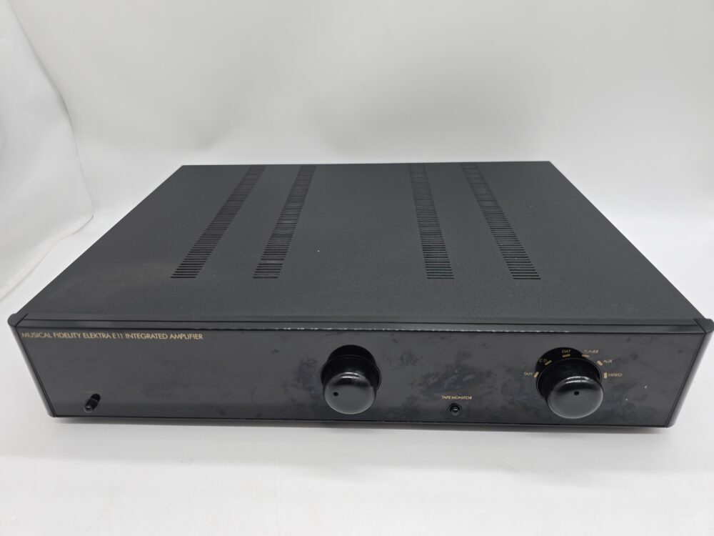 Musical Fidelity Elektra E11 Integrated Amplifier at Len Wallis Audio in Lane Cove