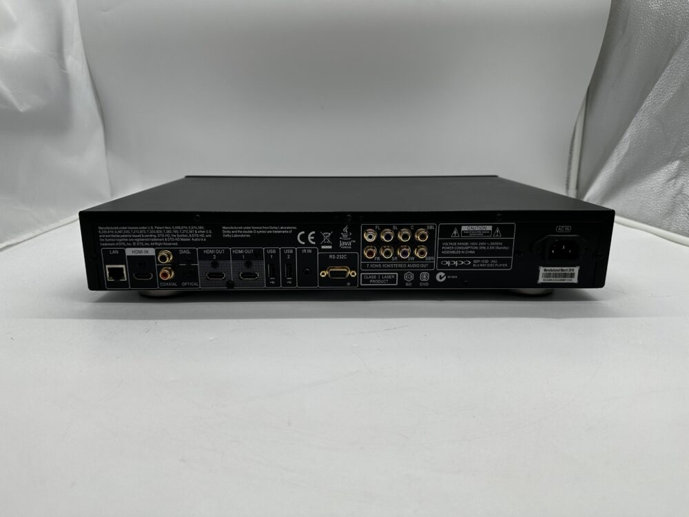 Pre-Owned Oppo BDP-103D Blu-Ray Player at Len Wallis Audio in Lane Cove