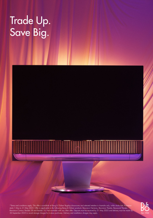 Trade Up and Save Big with Bang & Olufsen at Len Wallis Audio in Lane Cove