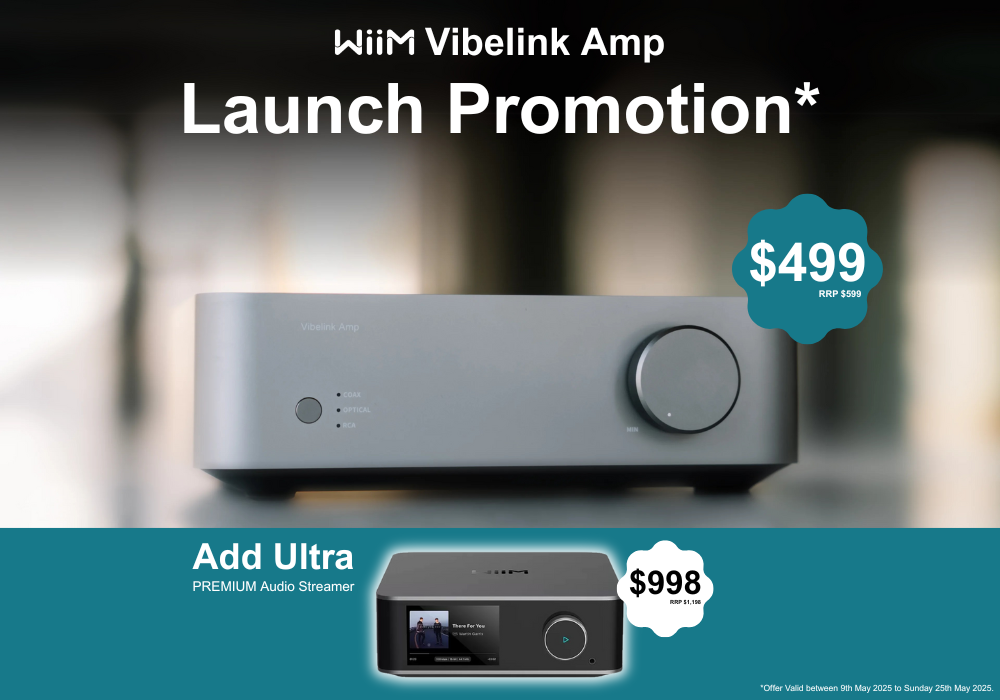 WiiM Vibelink Amp Launch Promo