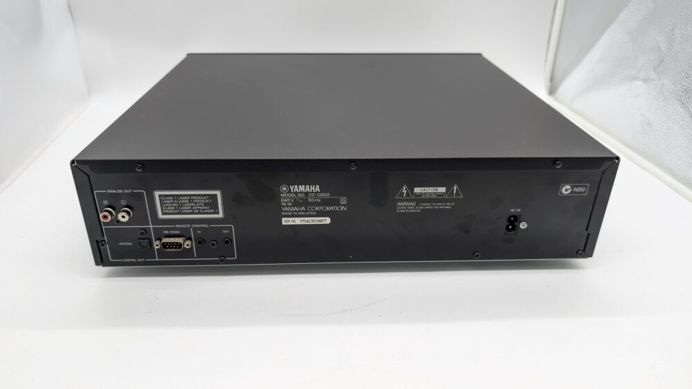Yamaha CDC600 CD Player at Len Wallis Audio in Lane Cove
