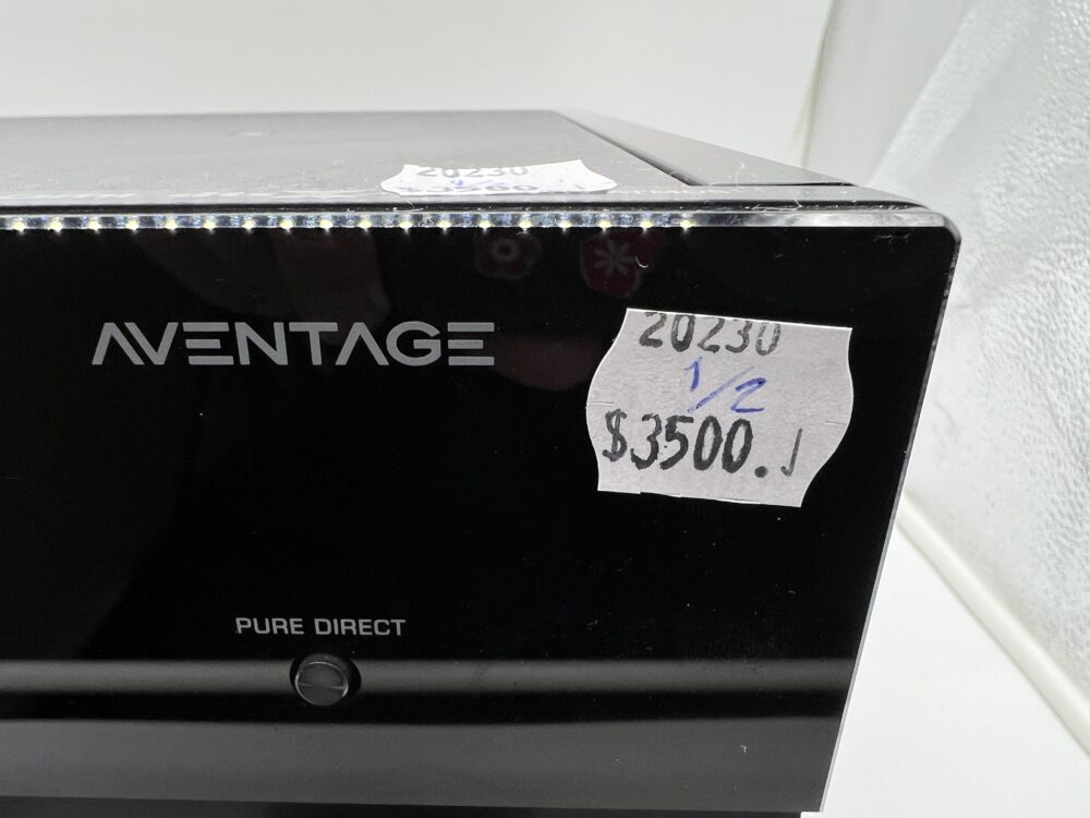 Pre-Owned Yamaha Aventage CX-A5200 AV Pre-Amplifier and MX-A5200 Power Amplifier Bundle at Len Wallis Audio in Lane Cove