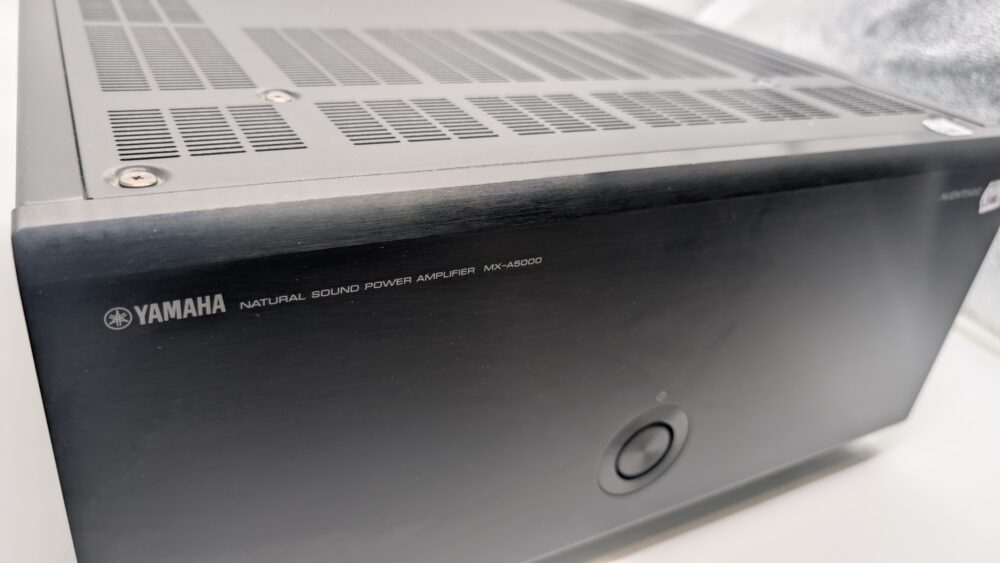 Pre-Owned Yamaha Aventage CX-A5200 AV Pre-Amplifier and MX-A5200 Power Amplifier Bundle at Len Wallis Audio in Lane Cove