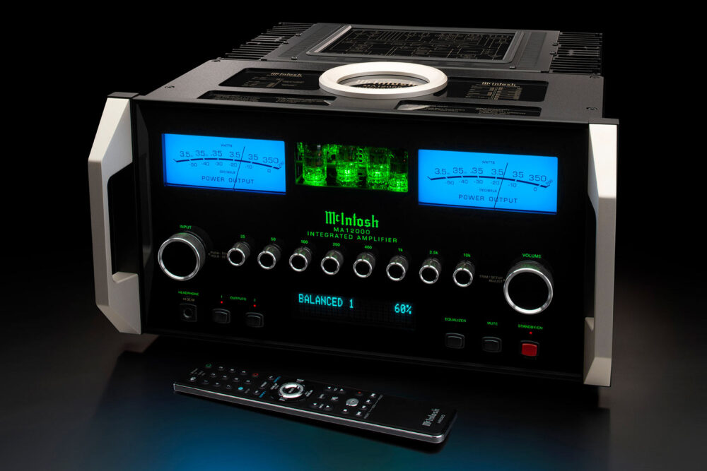 McIntosh MA12000 2-Channel Hybrid Integrated Amplifier at Len Wallis Audio in Lane Cove