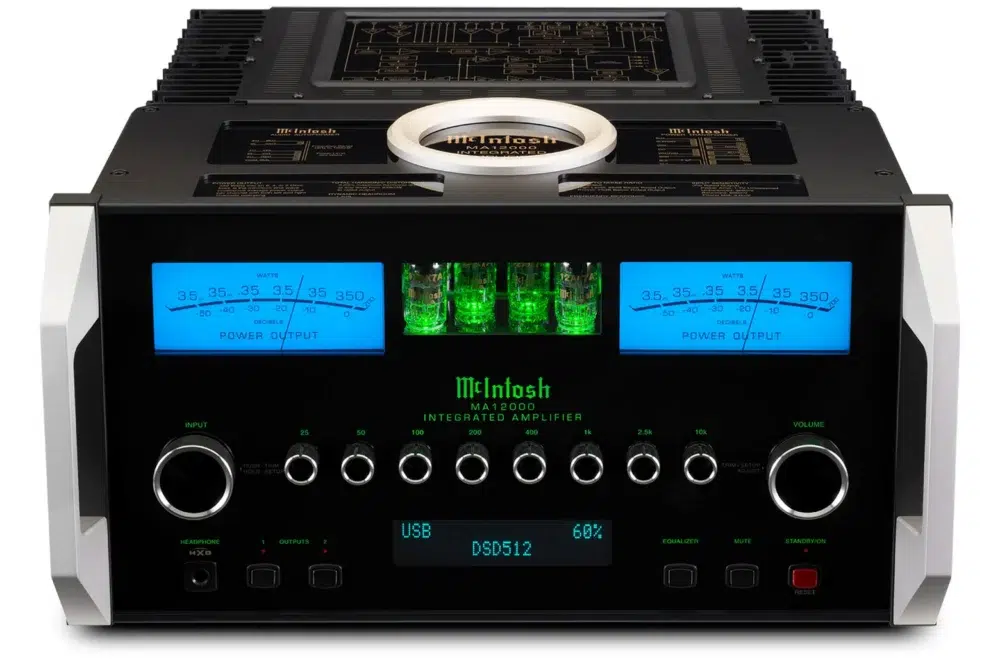 McIntosh MA12000 2-Channel Hybrid Integrated Amplifier at Len Wallis Audio in Lane Cove
