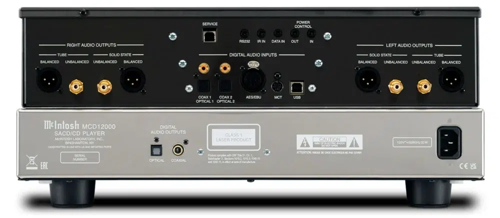 McIntosh MCD12000 2-Channel SACD-CD Player at Len Wallis Audio in Lane Cove
