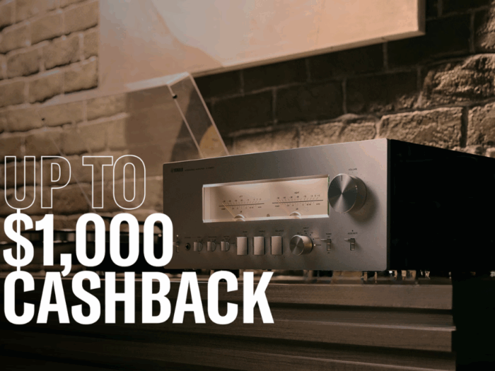 Yamaha AVENTAGE and HiFi Cashback Offer
