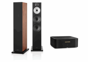 Bowers and Wilkins 603 S3 Floorstanding Speakers Plus Marantz M1 | Cherry