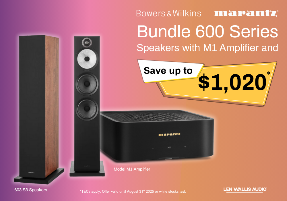 Bowers and Wilkins Marantz Perfect Hi Fi Pairing