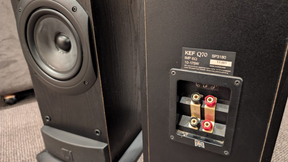 KEF Q70 Floorstanding Speakers at Len Wallis Audio