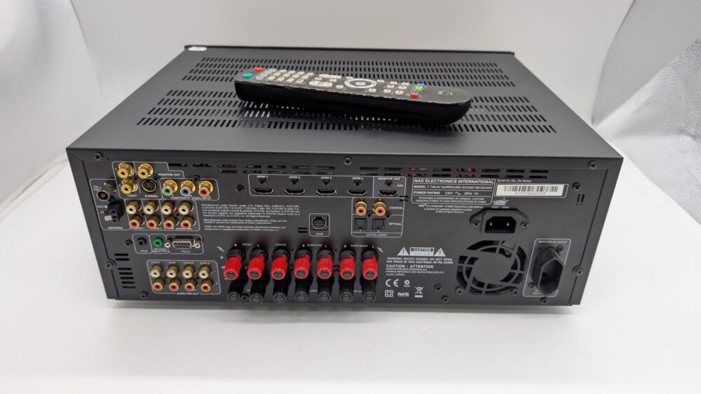 NAD T748 AV Receiver at Len Wallis Audio